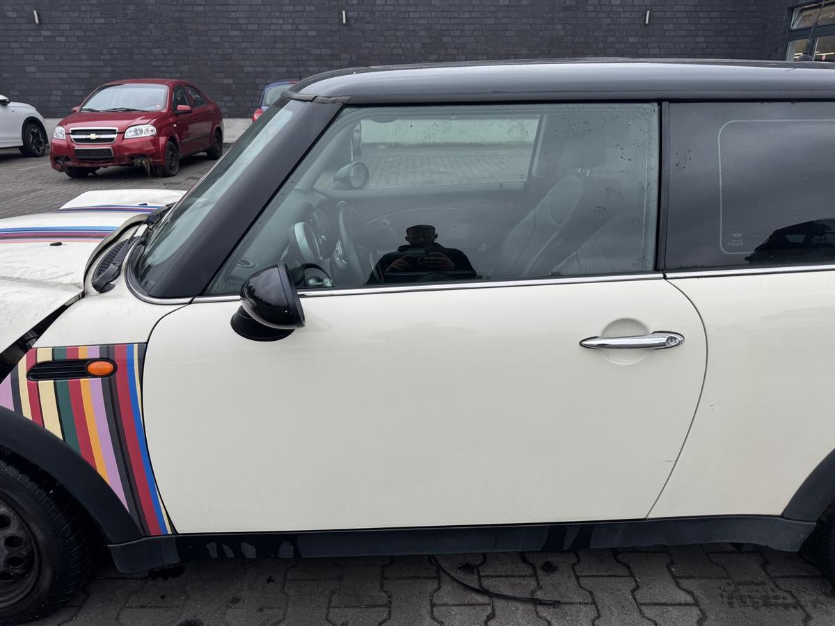 Mini Cooper R50 original T&uuml;r vorn links PEPPER WHITE 850 Rohbau Bj.2003